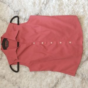 Eddie Bauer women's size XSP sleeveless tailored stretch top